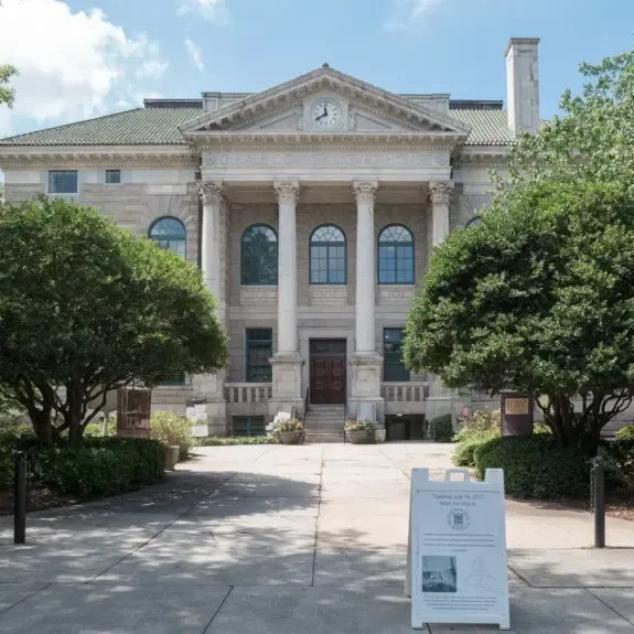 Historic courthouse in downtown Decatur, Georgia, home market of our Decatur business brokers