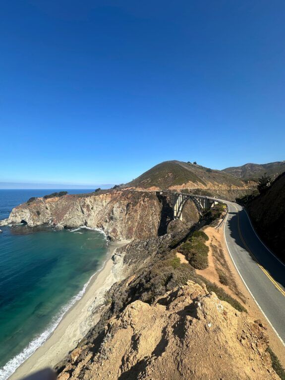 Bixby Creek Bridge on the Pacific Coast Highway, Big Sur, California