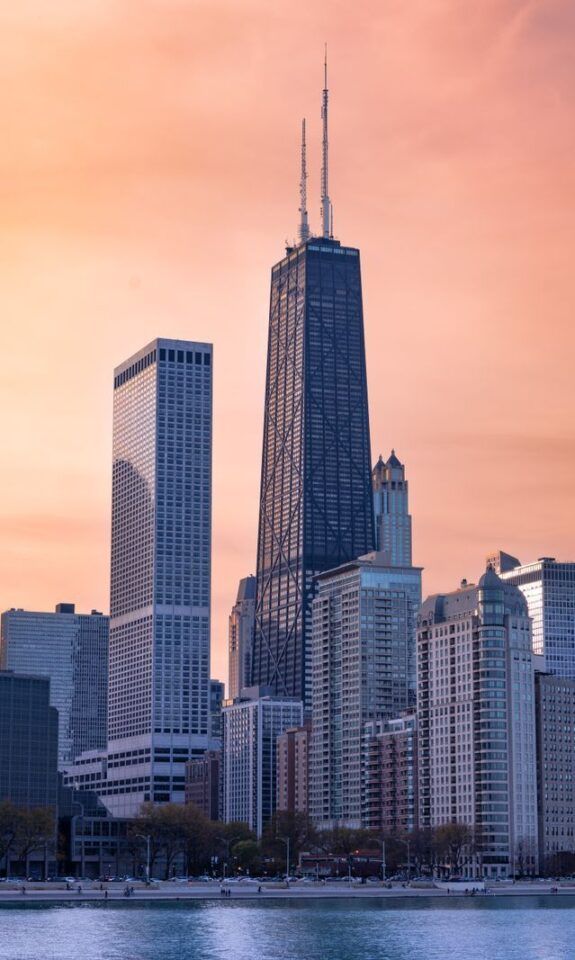 Downtown Chicago cityscape