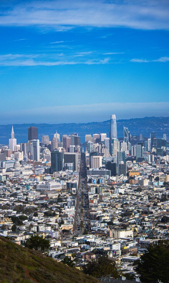 Panoramic view of downtown San Francisco