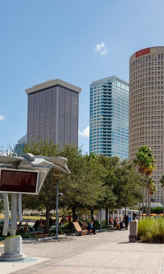 Downtown Tampa, Florida skyline