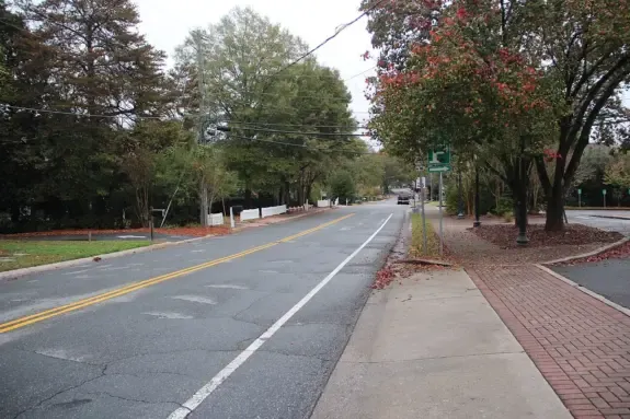 Sloan Street in Roswell, GA where local business owners sell and buy businesses
